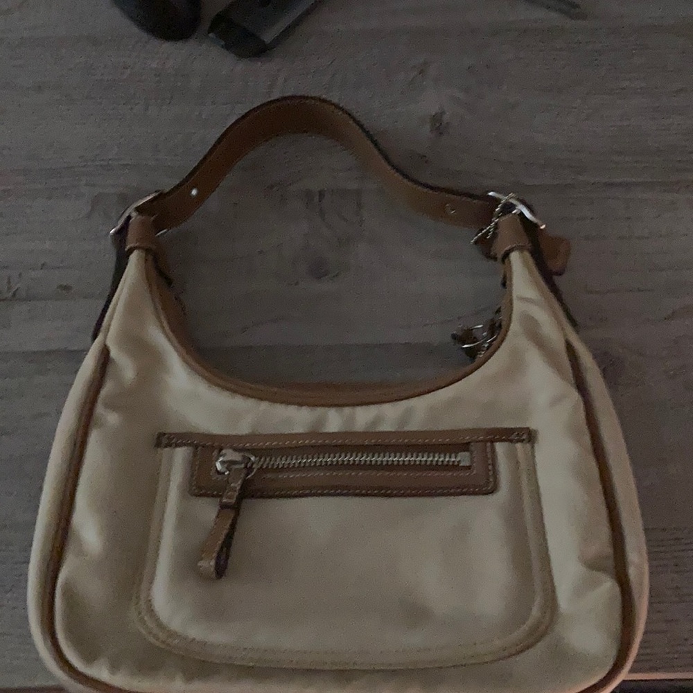 Brown coach bag